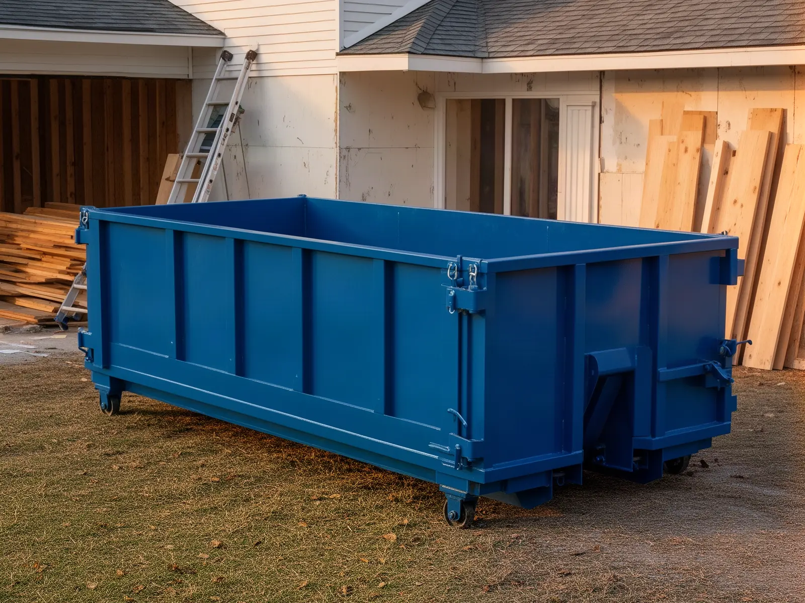 Roll-off dumpster from Uncle Josh's Dumpster Rental in Allentown, PA